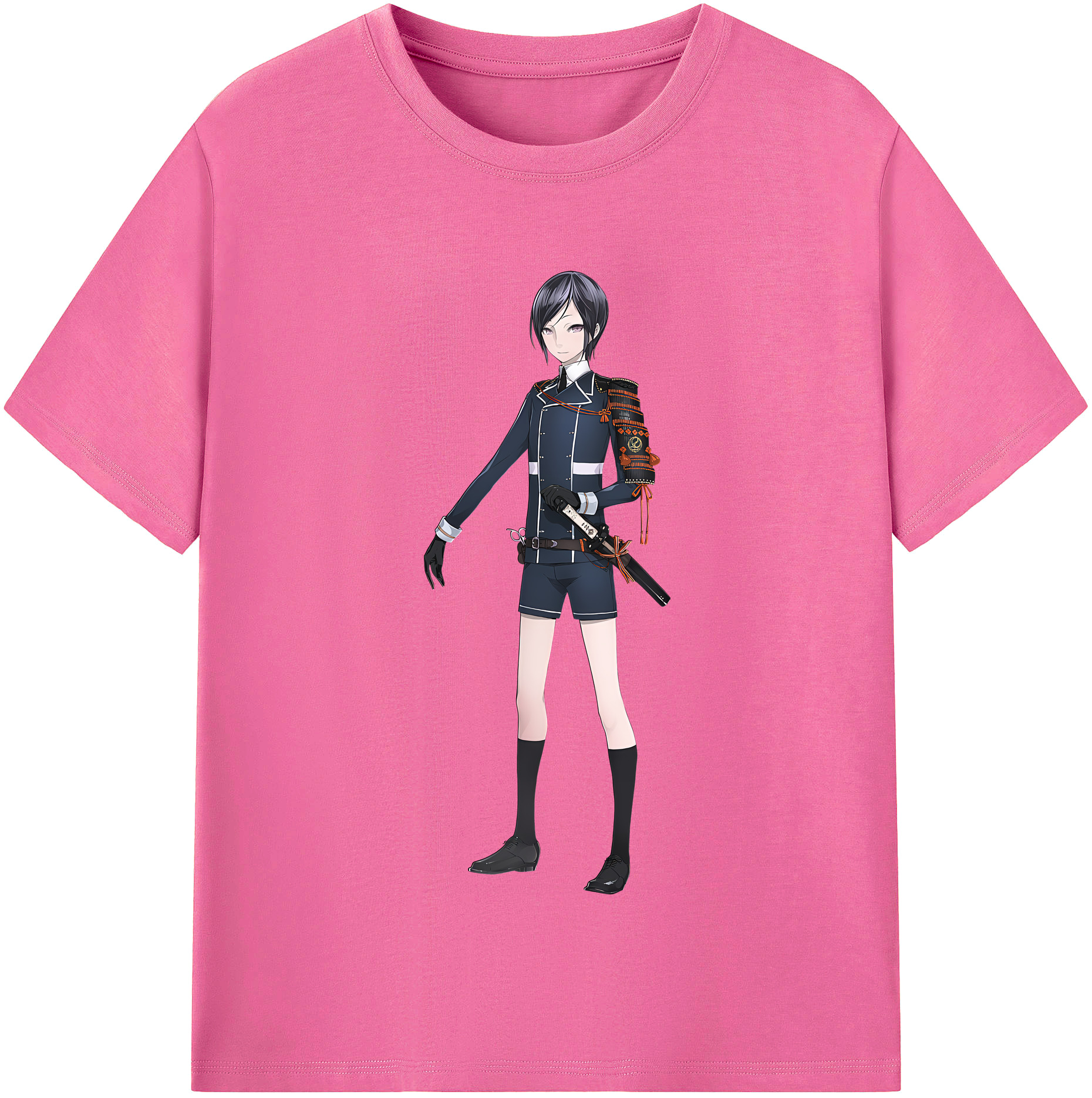 （画像用） 刀剣乱舞 Touken Ranbu レディースカジュアルプリントTシャツ（綿100％）